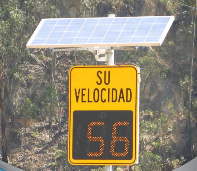 SOLAR SPEED SIGN